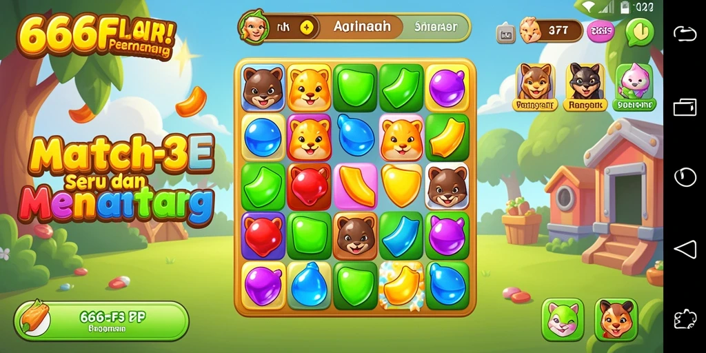 Gameplay 666FF yang seru dan penuh warna.