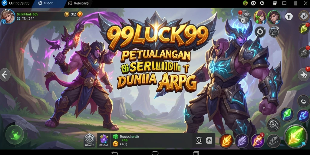 Tampilan gameplay <strong>99LUCK99</strong> yang seru dan mendebarkan.