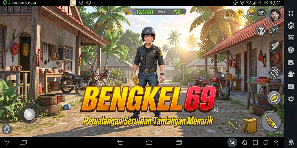 Screenshot gameplay BENGKEL69 yang menunjukkan aksi seru dalam petualangan.
