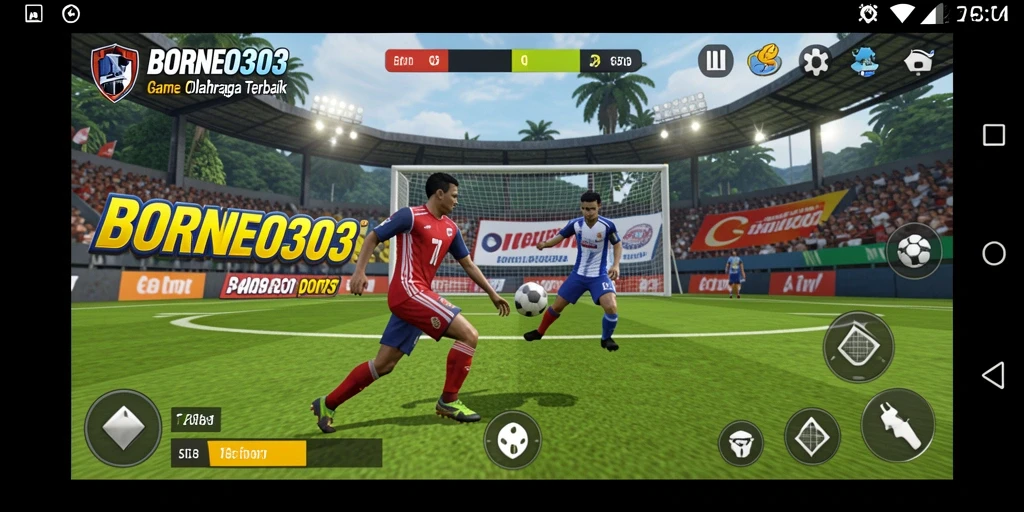 Tampilan utama gameplay BORNEO303 yang mendebarkan.