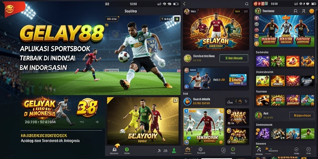 Tampilan gameplay menarik dari aplikasi GELAY88 dengan berbagai opsi taruhan.