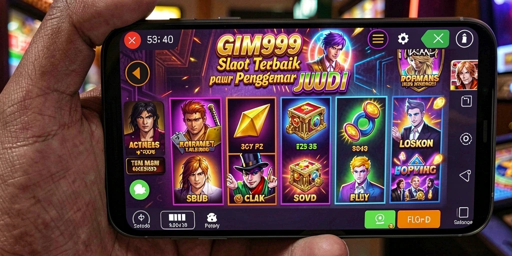 Screenshot GIM999 yang menunjukkan gameplay Slot yang seru dan menghibur.