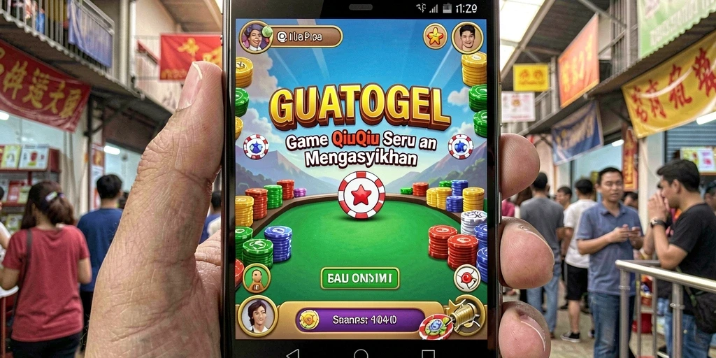 Screenshot gameplay QiuQiu yang seru dan menantang.