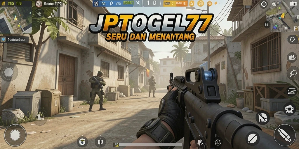 Tampilan gameplay menarik dari JPTOGEL77 dengan aksi FPS yang intens.