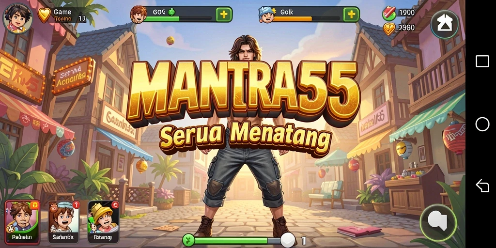 Tampilan gameplay seru dan dinamis dari MANTRA55.