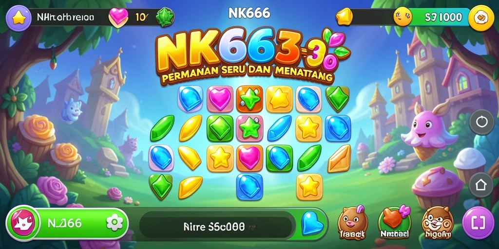 Tampilan gameplay NK666 dengan aksi seru dan grafis yang menarik.