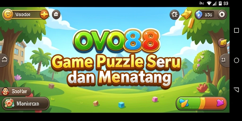 Tampilan gameplay seru dan menantang dari OVO88.
