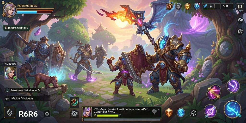 Gameplay R6R6 yang menarik dengan aksi dan petualangan yang seru.