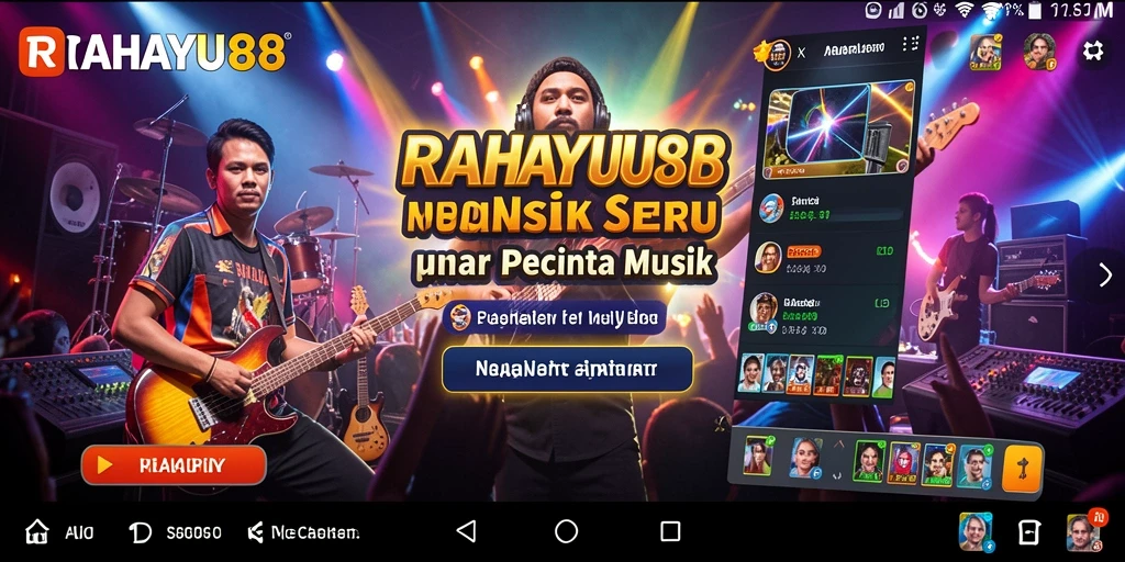 Screenshot gameplay RAHAYU88 yang menunjukkan keseruan permainan musik.
