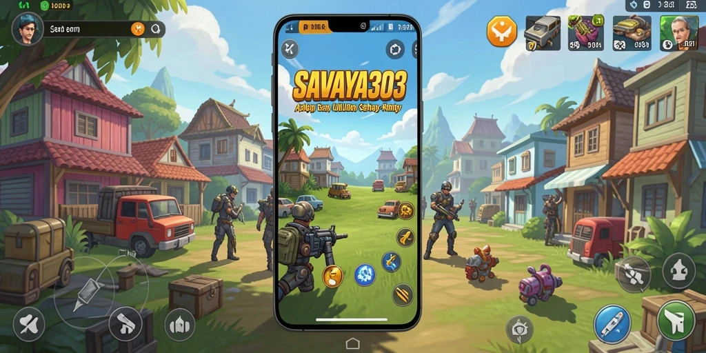 Tampilan utama SAVAYA303 dengan berbagai fitur Utility yang menarik.