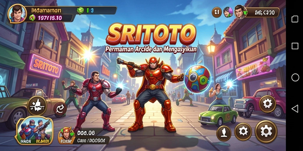 Tampilan gameplay seru dari SRITOTO yang penuh tantangan.